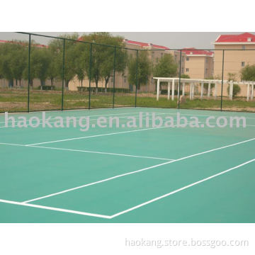 tennis court floor